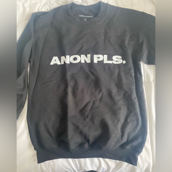 Deux Moi Anon Pls Sweatshirt - Picture 4 of 5